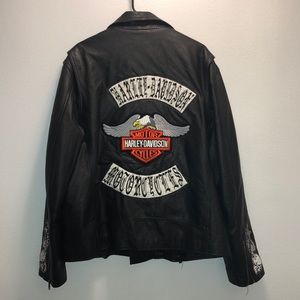 HARLEY-DAVIDSON LEATHER JACKET XXL